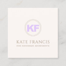 Snyggt Modern Two Initial Monogram