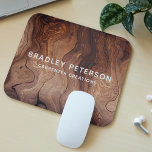 Snyggt Modern Wooden Carpentry Construction<br><div class="desc">Snyggt Modern Wooden Carpentry Mouse Pad är en enkel snyggt som har ett trämöbler mönster med övertäckning av ditt namn och företag eller din beteckning på framsidan. Anpassa genom att redigera texten i textrutan.</div>