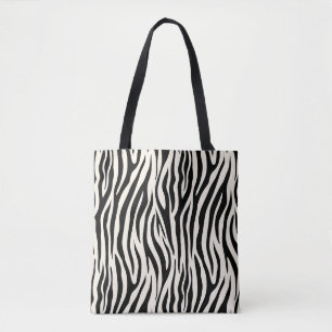 Snyggt Modern Zebra tryck Safari Animal Mönster Tygkasse
