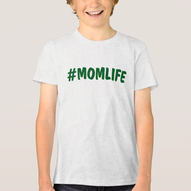 Snyggt "Momlife" Text Tee for Women (Framsida)