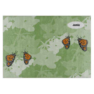 Snyggt Monarch Butterflies Namngiven Grönt