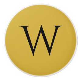 Snyggt Monogram M Guld keramiska möbler Knob Knopp