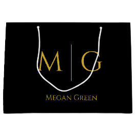 Snyggt monogram med personligt namn