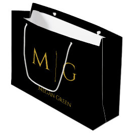 Snyggt monogram med personligt namn