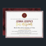 SNYGGT MONOGRAM PUB MITZVAH maronröd mörk guld Inbjudningar<br><div class="desc">med kat masard >> kat@simplysweetPAPERIE.com <<< PUB MITZVAH Inbjudan till ditt barn att konfigurera trendiget som mall är det enkelt att lägga till egna uppgifter eller slått anpassningsknappen och du kan lägga till eller ändra text, typsnitt, storlekar osv. TIP: 1. Om du vill ändra/flytta grafik/ändra bakgrund slå färg knappen "anpassa"....</div>