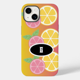 Snyggt Monogram Rosa och Gult