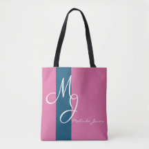 Snyggt Monogram Text Design Shopping bag