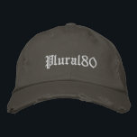 Snyggt monogrammat broderad keps<br><div class="desc">Snyggt monogrammerat embroderade basebolllock.</div>