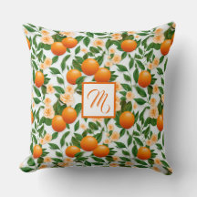 Snyggt Monogrammed Valencia Orange Decorative