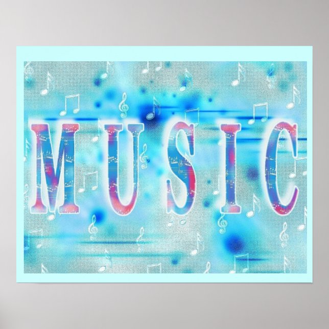 Snyggt Music Poster (Framsidan)