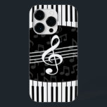 Snyggt Musik noter Treble Clef och Piano Nycklar<br><div class="desc">En snyggt musikalisk design i grått, svart och vit med en stor treble clef i mitten med böjt piano nycklar som skapar gräns överst och grund med ett subtilt mönster grått musik noter i bakgrunden. En öga-musikgåva till pianisten, musiken älskare eller musikern. Vi välkomnar begäran om anpassningsbar, bara använda kontakten...</div>