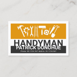 Snyggt Namn Handyman Signage Master Builder Visitkort
