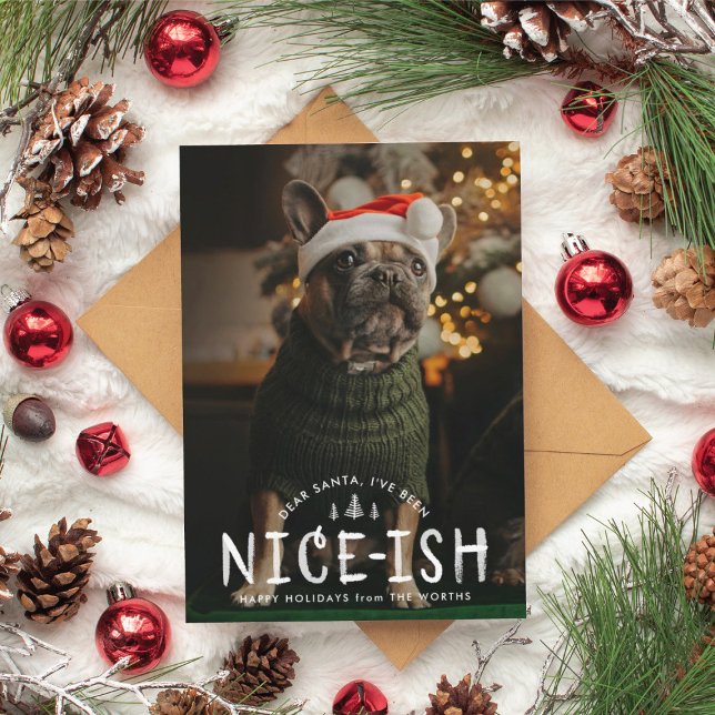 Snyggt Naughty eller Rolig hund julkort. Julkort (funny pet cards for dog owners)