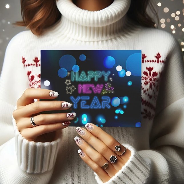 Snyggt, neonstyrt POSTCARD Vykort (Skapare uppladdad)