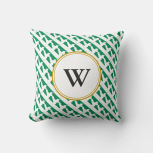 Snyggt NIGERIA Blsed Nation Monogram Gift Kudde