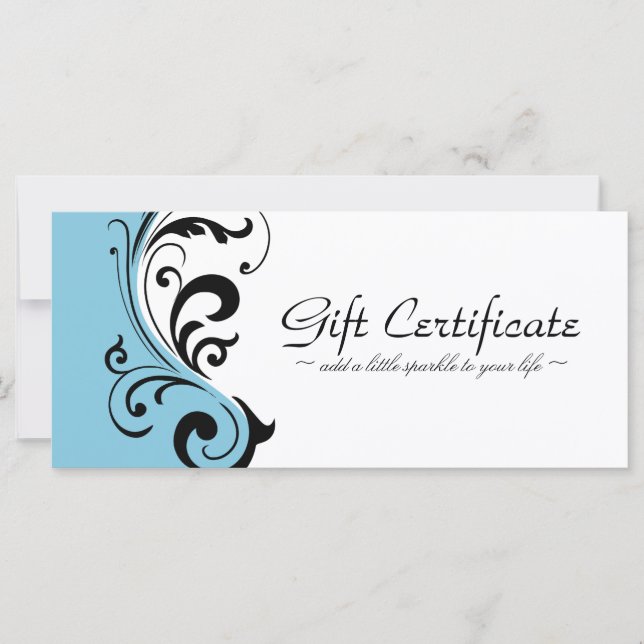 SNYGGT- OCH BOLD GIFT-CERTIFIKAT (Framsida)