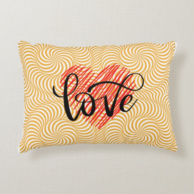 Snyggt- och Elegantens dekorritning för hemmet Prydnadskudde (Framsidan)