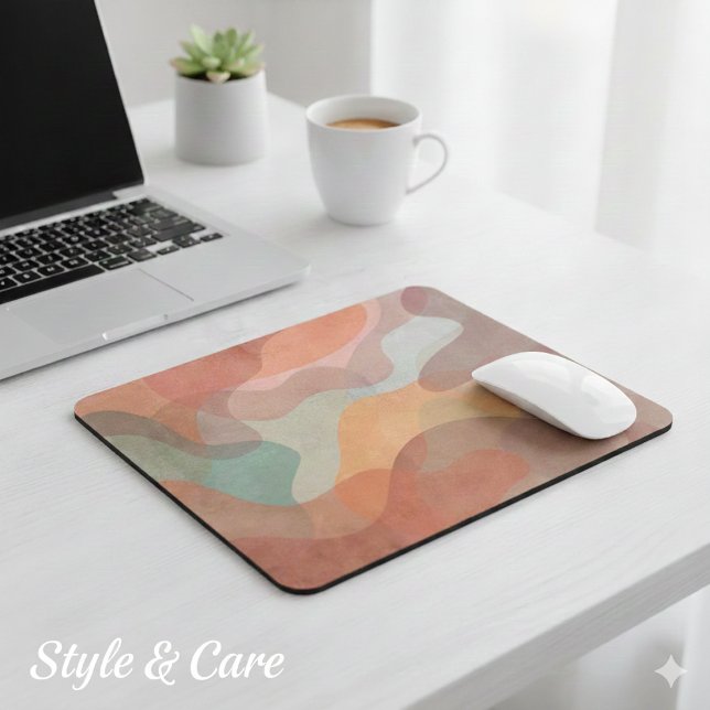 Snyggt och färglös konstnärlig Mönster Musmatta (Stylish and Colorful Artistic Pattern Mouse Pad)
