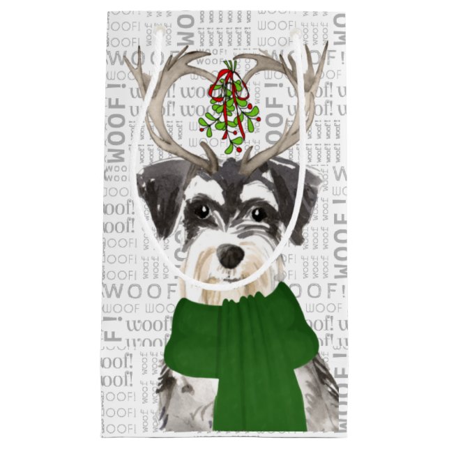 Snyggt och finansminister Schnauzer Jul (Framsidan)