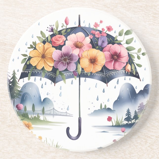 Snyggt och funktionsdropp Underlägg för hemdekorat (Framsidan)