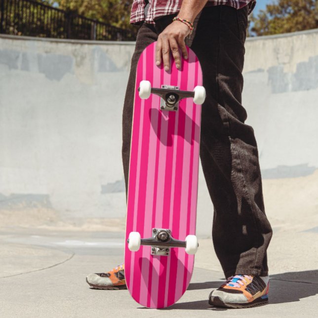 Snyggt och lätt Rand Mönster Mini Skateboard Bräda 18,5 Cm (Skapare uppladdad)