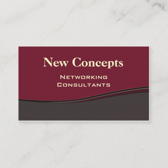 Snyggt och modern visitkort (Framsida)