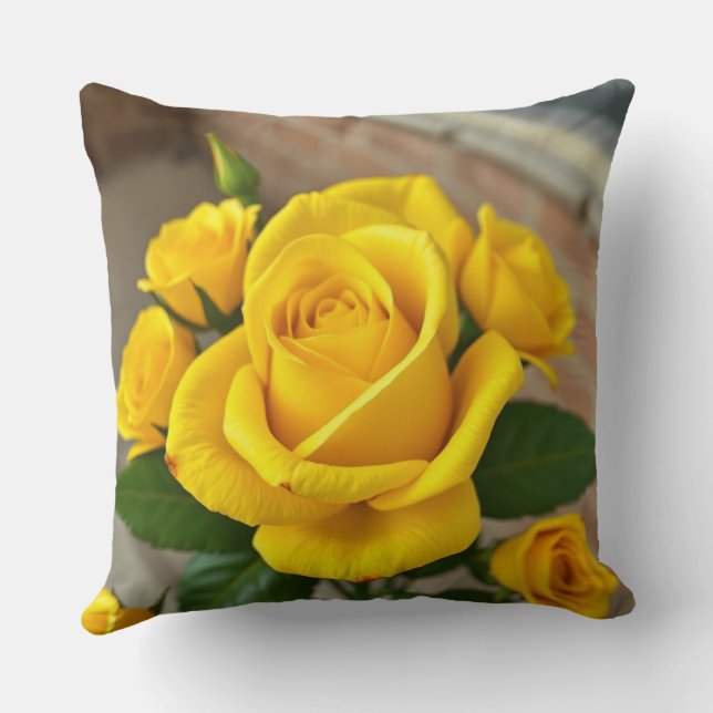 "Snyggt och Mysigt Dekorativ kudde!" Kudde (Baksida)