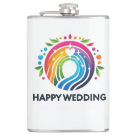 Snyggt och Personlig Bröllop Gift Fickplunta