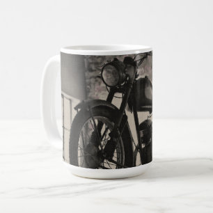 Snyggt Old Motorcykel Biker Rider Kaffemugg