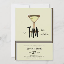 Snyggt Olive Martini a Tini Bit Older Birthday