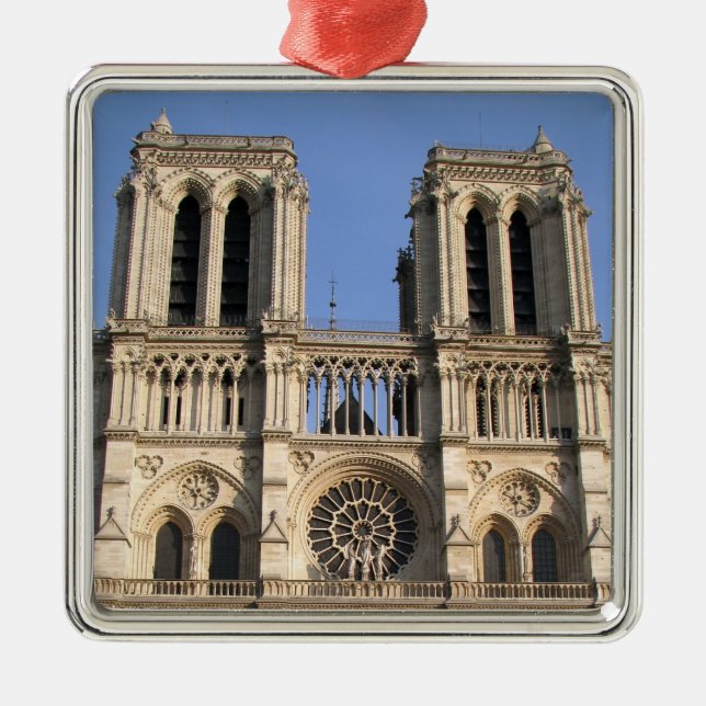 Snyggt Ornament med Notre Dame de Paris (Framsidan)