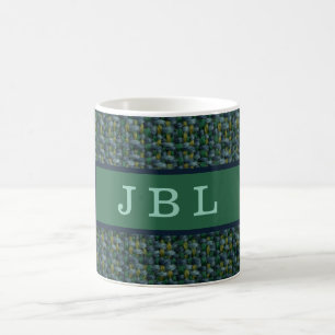 Snyggt Oxford Tweed Monogram Kaffemugg
