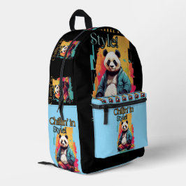 Snyggt Panda Graphic | Cute och Colorful Art