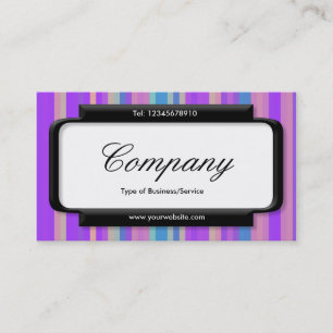 Snyggt Panel (Script font) - Rand 06 Visitkort