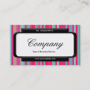 Snyggt Panel (Script font) - Rand 07 Visitkort