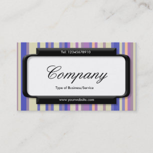 Snyggt Panel (Script font) - Rand 08 Visitkort