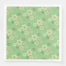 Snyggt Passover Vår Grönt David Stars of David