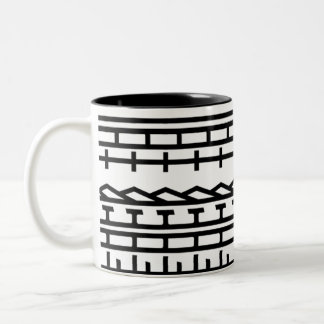 Snyggt Patterned Mugg - Contemporary Geometric