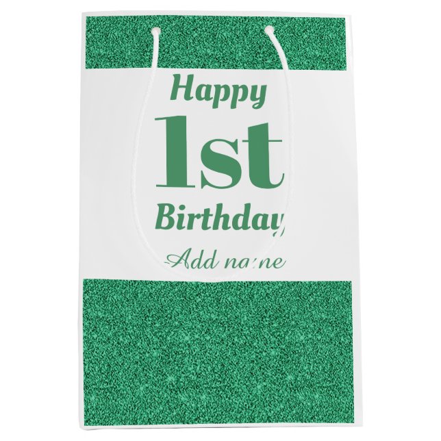 Snyggt personlig 1:a födelsedagspressen (Framsidan)