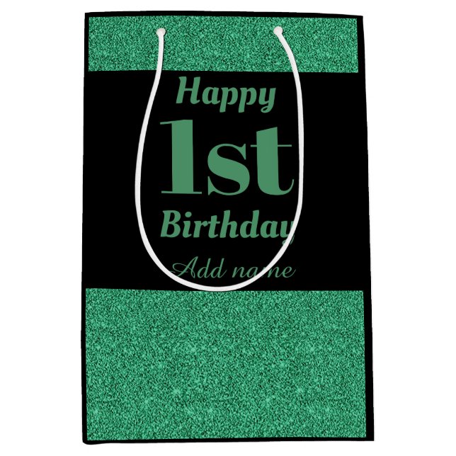 Snyggt personlig 1:a födelsedagspressen (Framsidan)