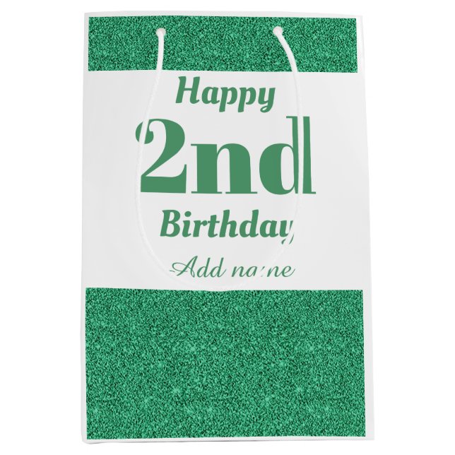 Snyggt personlig 2:a födelsedagspressen (Framsidan)