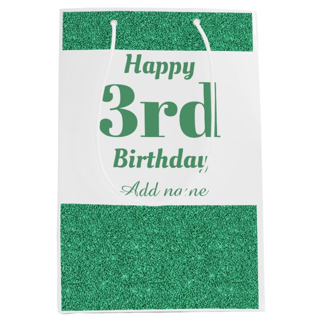 Snyggt personlig 3 födelsedagspresent (Framsidan)