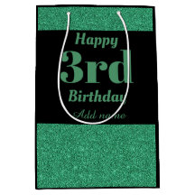 Snyggt personlig 3 födelsedagspresent