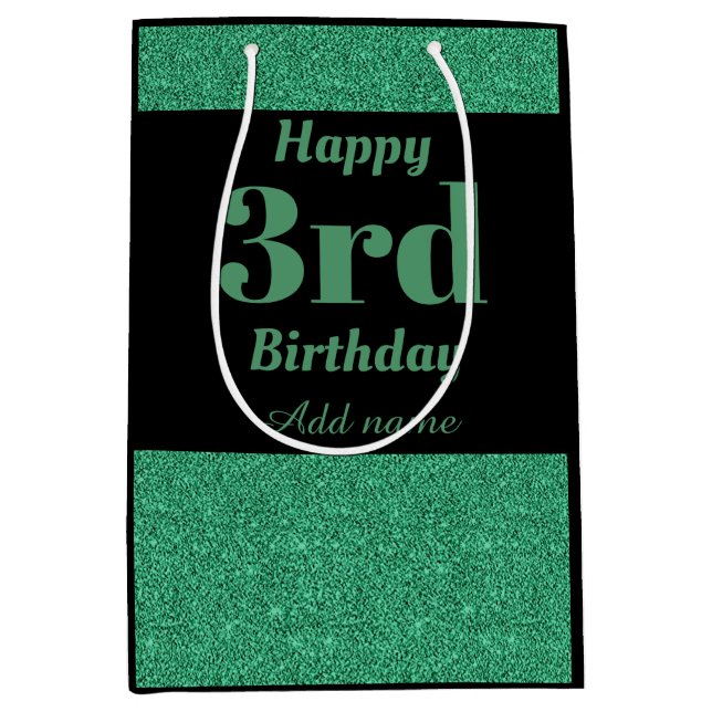 Snyggt personlig 3 födelsedagspresent (Framsidan)