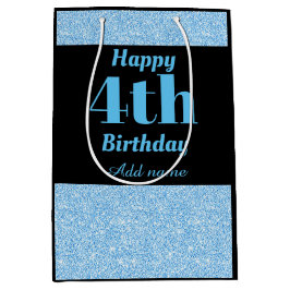 Snyggt personlig 4e födelsedagen presentsäck