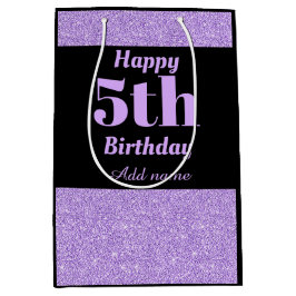 Snyggt personlig 5 födelsedagspressning