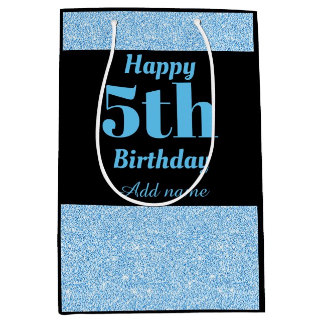 Snyggt personlig 5 födelsedagspressning (Framsidan)