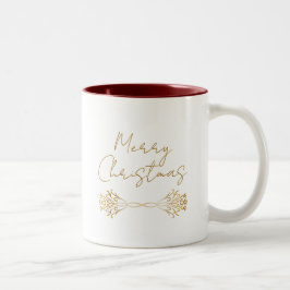 Snyggt Personlig Namn Original God jul Två-Tonad Mugg