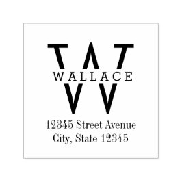 Snyggt Personlig Rubber Frimärke Självfärgande Stämpel