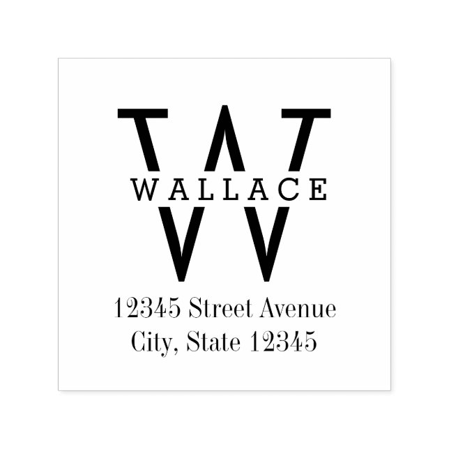 Snyggt Personlig Rubber Frimärke Självfärgande Stämpel (Design)